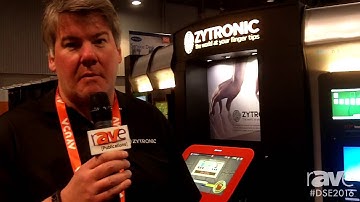 DSE 2016: Zytronic Shows Customized Curved Projected Capacitive Touch Screens