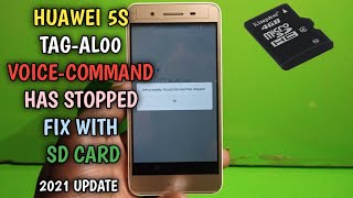 Huawei 5S TAG-AL00 Flashing Dload Firmware with SD Card ''Fix VoiceCommand Has Stopped''