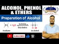 #preparation of Alcohols#alcoholphenolether #hydration of alkenes #chemistry #viralvideo #trending