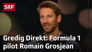 Srf Gredig Direkt With Formula 1 Pilot Romain Grosjean