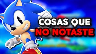 20 COSAS QUE NO NOTASTE EN SONIC SUPERSTARS