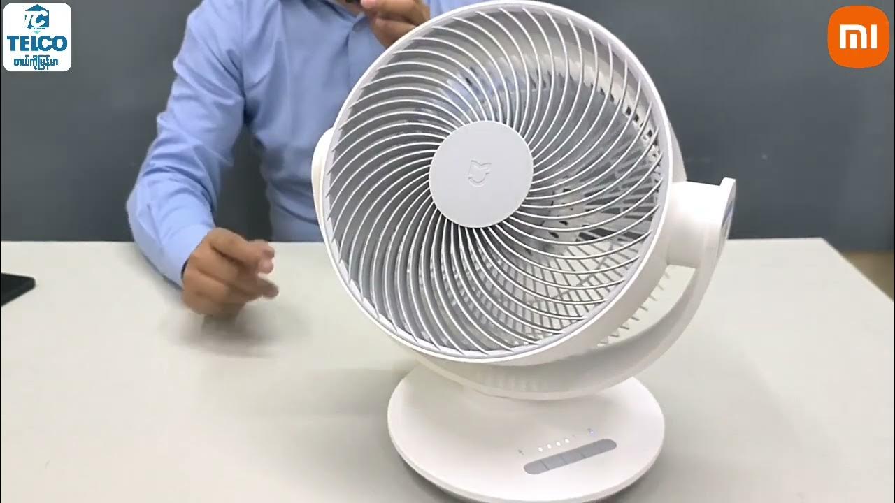 Mi Smart Air Circulator Fan ZLXHS01ZM - YouTube