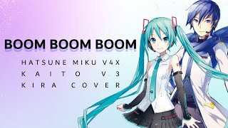 【Hatsune Miku V4X & KAITO V3】Boom Boom Boom【VOCALOID Cover PV】+ VPR Resimi