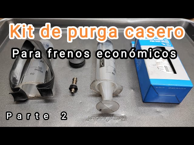 Purgador de Freno 1000ml - 2 Tubos purga Fácil - Gt2i España