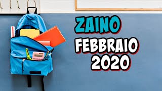 Zaino di giochi - FEBBRAIO 2020