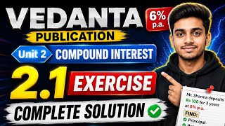 Vedanta Maths Class 10 | Exercise 2.1 Complete Answer💥
