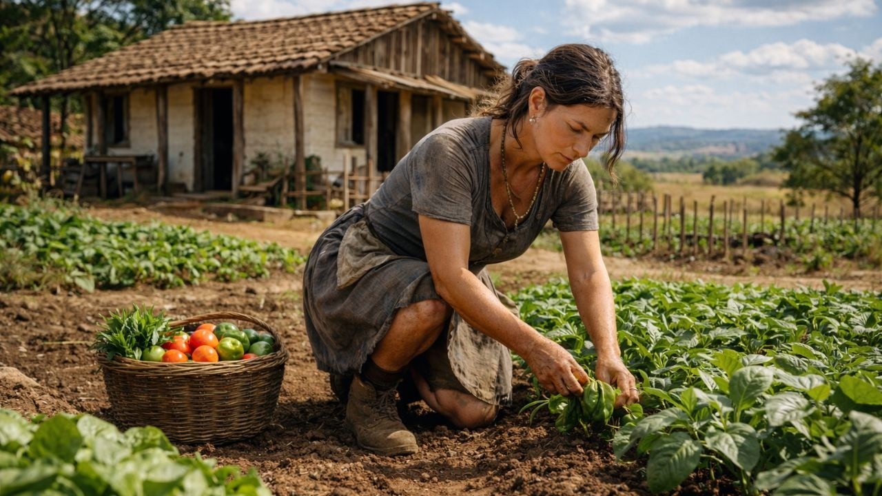 Humilhada no testamento, a viúva herdou apenas uma terra abandonada, mas o que ela fez mudou tudo!!