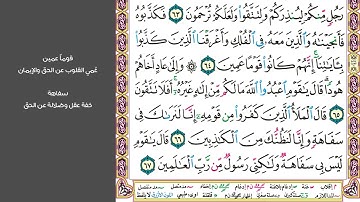 #٨ سورة الأعراف الصفحة ١٥٨ من القرآن الكريم مكررة ١٠ مرات بصوت ماهر المعيقلي والبلد الطيب يخرج نباته