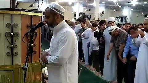 القارئ عمر عبدالله صلاة الوتر ليلة 14 رمضان 1440 جامع الإمام الشافعي في كركوك