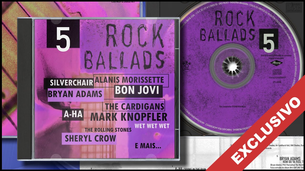Rock Ballads 5 (2000) | CD Completo | Full Album | RSA Music