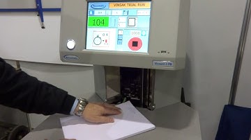 Paper counting machine - Vacuumatic Vicount 3 - Counting sample 60gsm paper