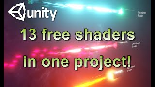 13 free shaders! (and how to create one..)