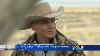 Heavy police presence noticed near Malheur