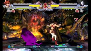 BB:CS Makoto vs Arakune