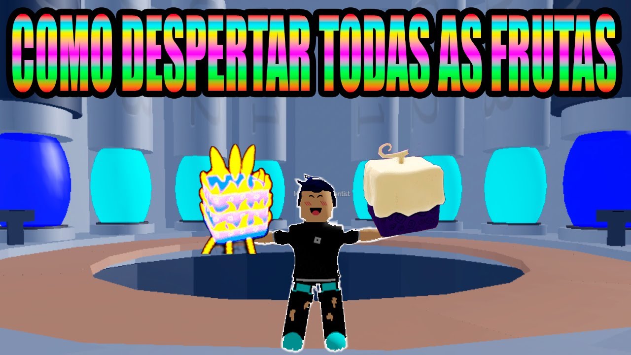 ESTAMOS DESPERTANDO TODAS AS FRUTAS NO BLOX FRUITS DO ROBLOX