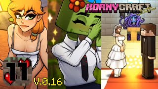 Hornycraft Хорникрафт 0.16 Прохождение 11# Прошел Игру На 2 Концовки