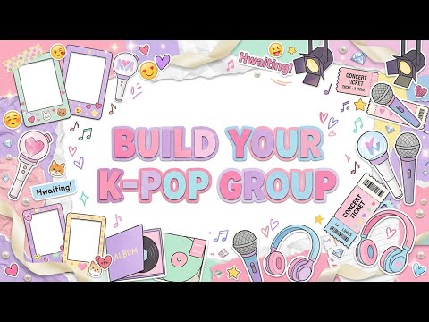 Build Your K-Pop Group 🎤✨ | Create Your Dream Idol Group!