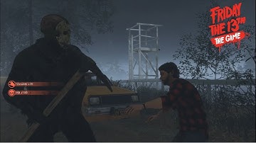 Friday the 13th: The Game - Pickaxe Kill Pack Gameplay with Part 7 Jason
