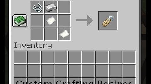 How to add custom Crafting Recipes to Minecraft! Minecraft Java Edition
