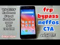 Neffos C7A (TP705A) FRP Bypass Google Account Without PC