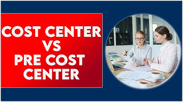 Cost Center vs Pre-Cost Center| Cost Centre In Tally| Pre Define Cost Centre In tally
