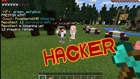 I CAUGHT A HACKER! | LBSG GAMEPLAY