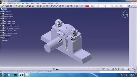 CATIA Tutorial Bill of material
