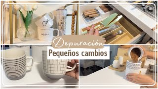 TAZAS NUEVAS/ESTACIÓN DE CAFÉ/DEPURANDO LA COCINA