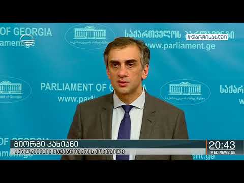 კახიანი კონსტიტუციურ ცვლილებებზე