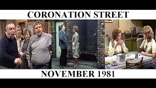 Coronation Street - November 1981