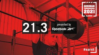 Qualifier 21.3 A&B - CrossFit® German Throwdown Classic 2021