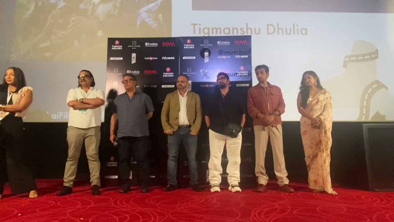 GHAMASAAN - Q&A  | Arshad W, Pratik G, Rajpal Y | MAMI festival | producer & tigmanshu dhulia