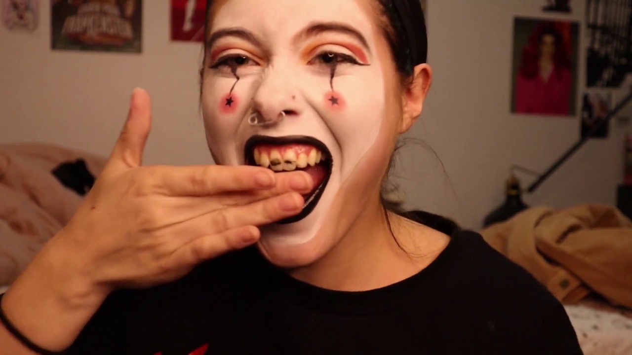 garden inspired clown makeup look YouTube