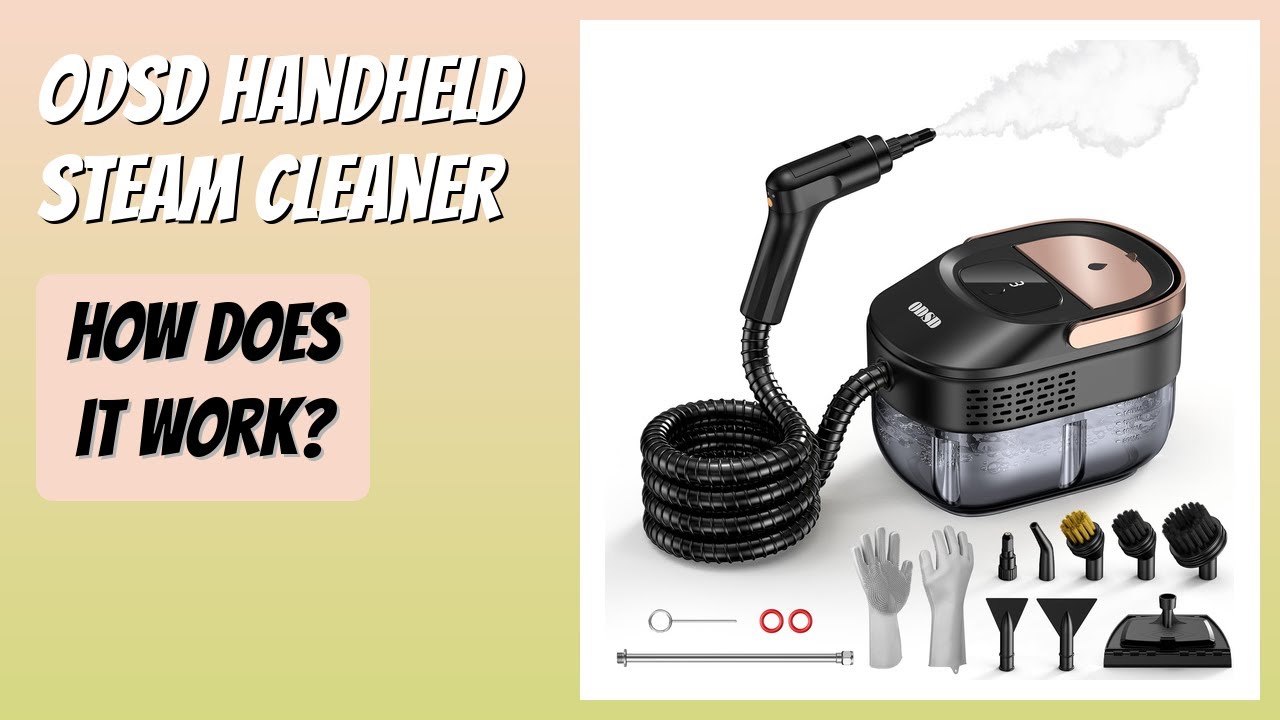 REVIEW (2026): ODSD Handheld Steam Cleaner. Features
