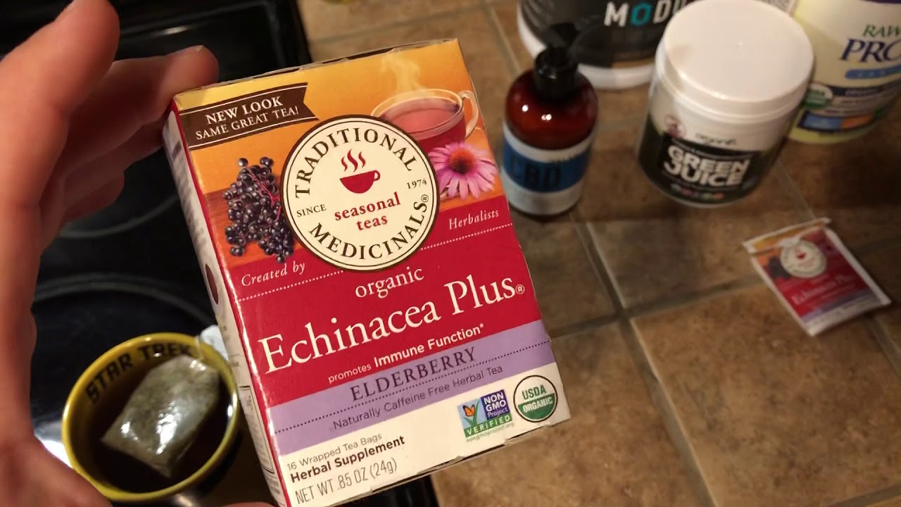 Echinacea & Elderberry Medicinal Tea YouTube