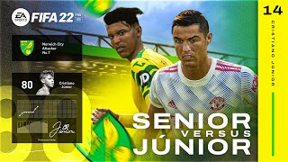 Cristiano Plays Against HIS FATHER! Who Is Better? - FIFA 22 My Player Career Mode #14
