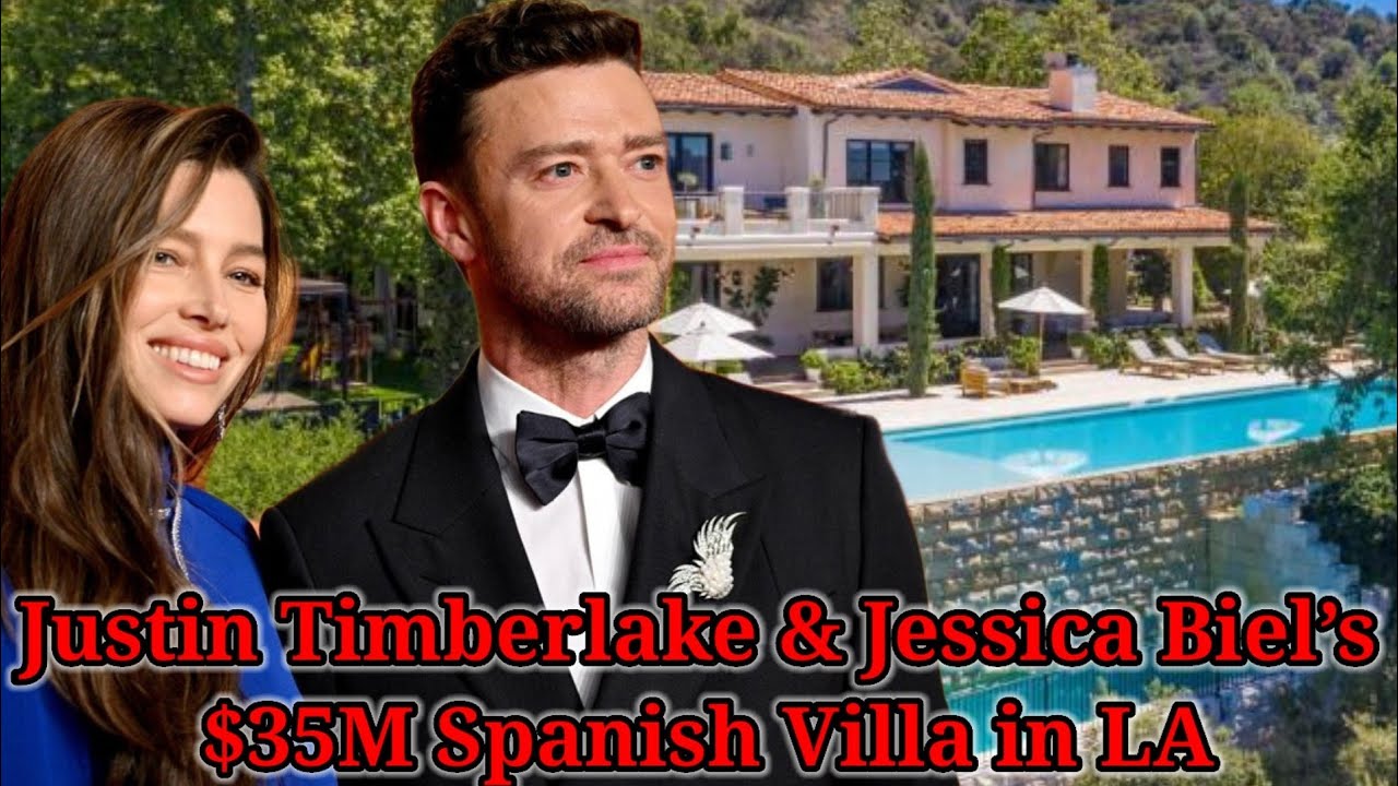 Justin Timberlake & Jessica Biel’s Gorgeous $35M Spanish Villa LA ...