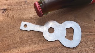 Ukulele Bottle Opener made by SendCutSend