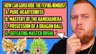 I Took The Ultimate Dragon Ball Trivia Quiz...