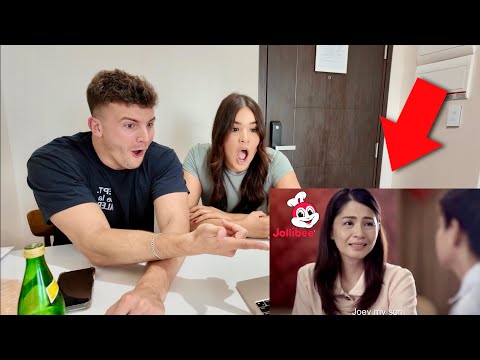 Americans React to Jollibee Commercials They've Never Seen! *EMOTIONAL*