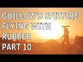 Guillow's Spitfire Part 10 Flying with Rubber