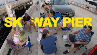 Fishing & Cooking at the Skyway Pier | St. Petersburg, Florida