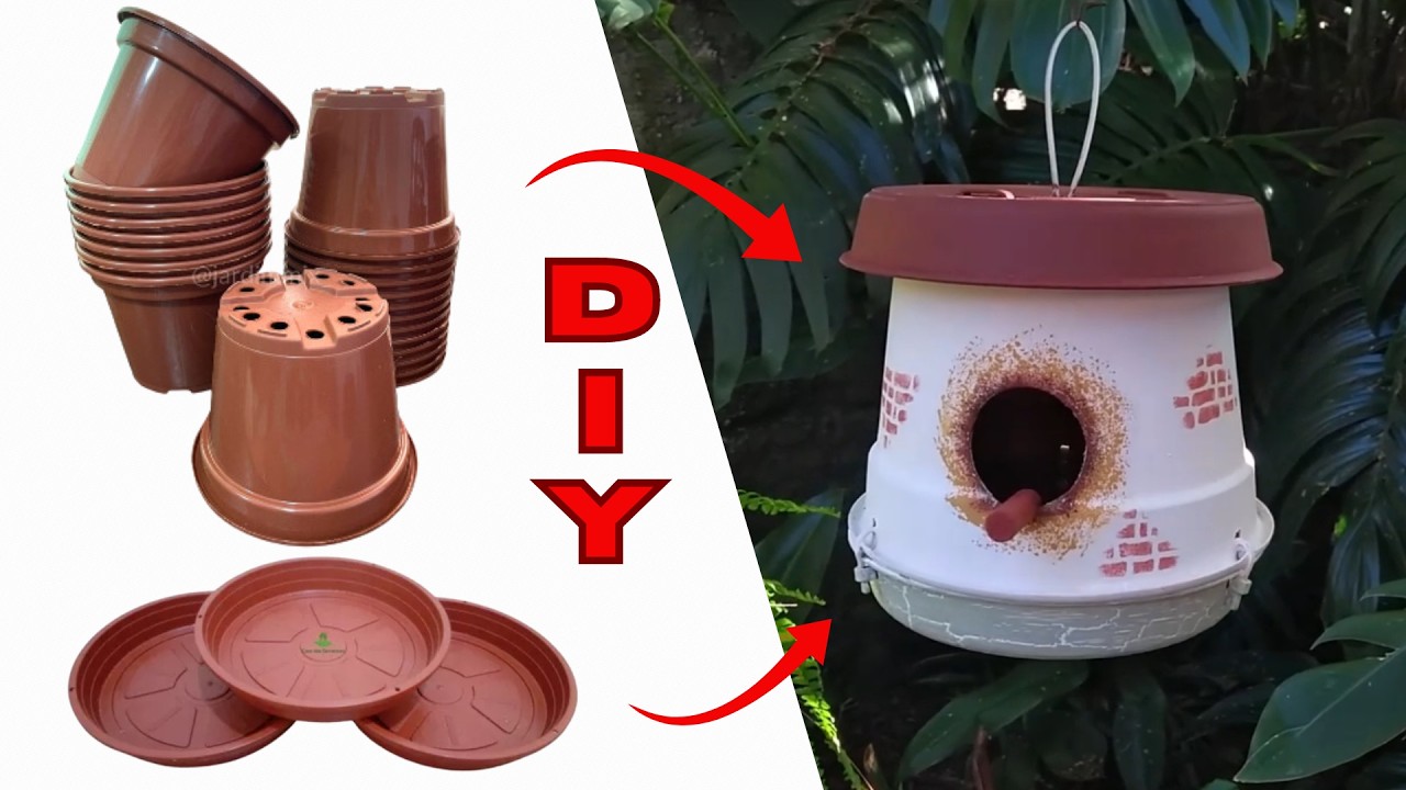 Desejo Realizado: Casinha de Passarinho DIY Imperdível#casinhadepassarinho#diy#recilagem#passarinho