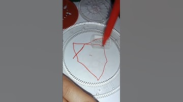 Sadly Failed 😔 Spirograph Drawing ✍️ #asmr #spirograph #shorts #ytshorts