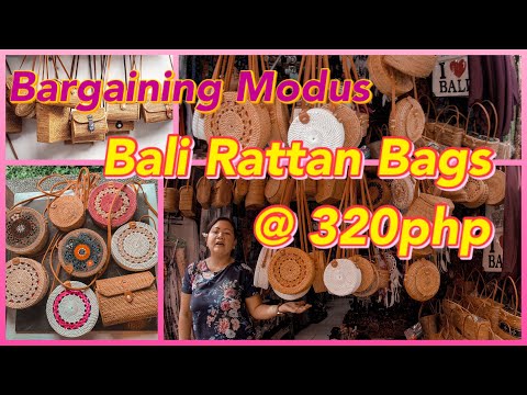 BALI RATTAN BAGS