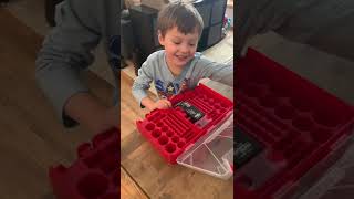 Been so impressed with this find.  #amazonfind #amazon #batterydaddy #batterystorage #organizedhome