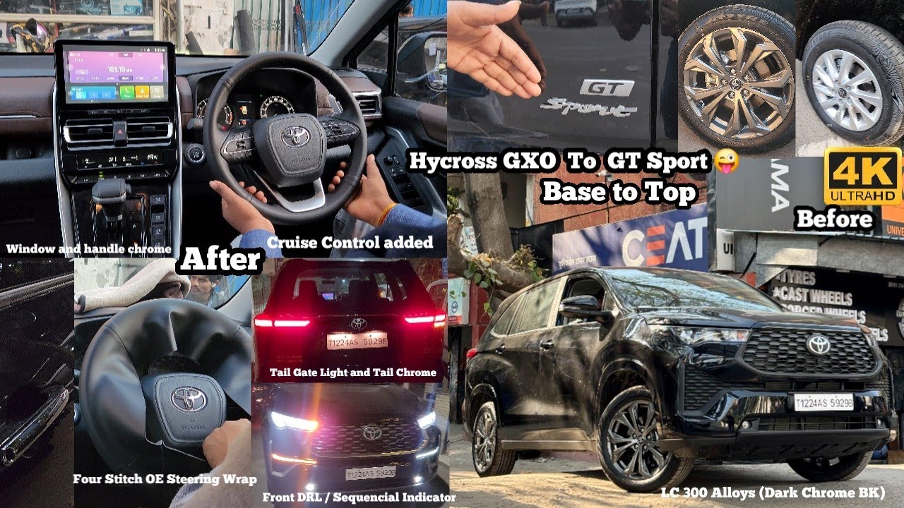 TOYOTA INNOVA HYCROSS 2025 | BASE TO TOP  MODIFICATION | DVLOGS 4K