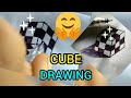 Ncarts cubesketching shorts        cube sketching with pen