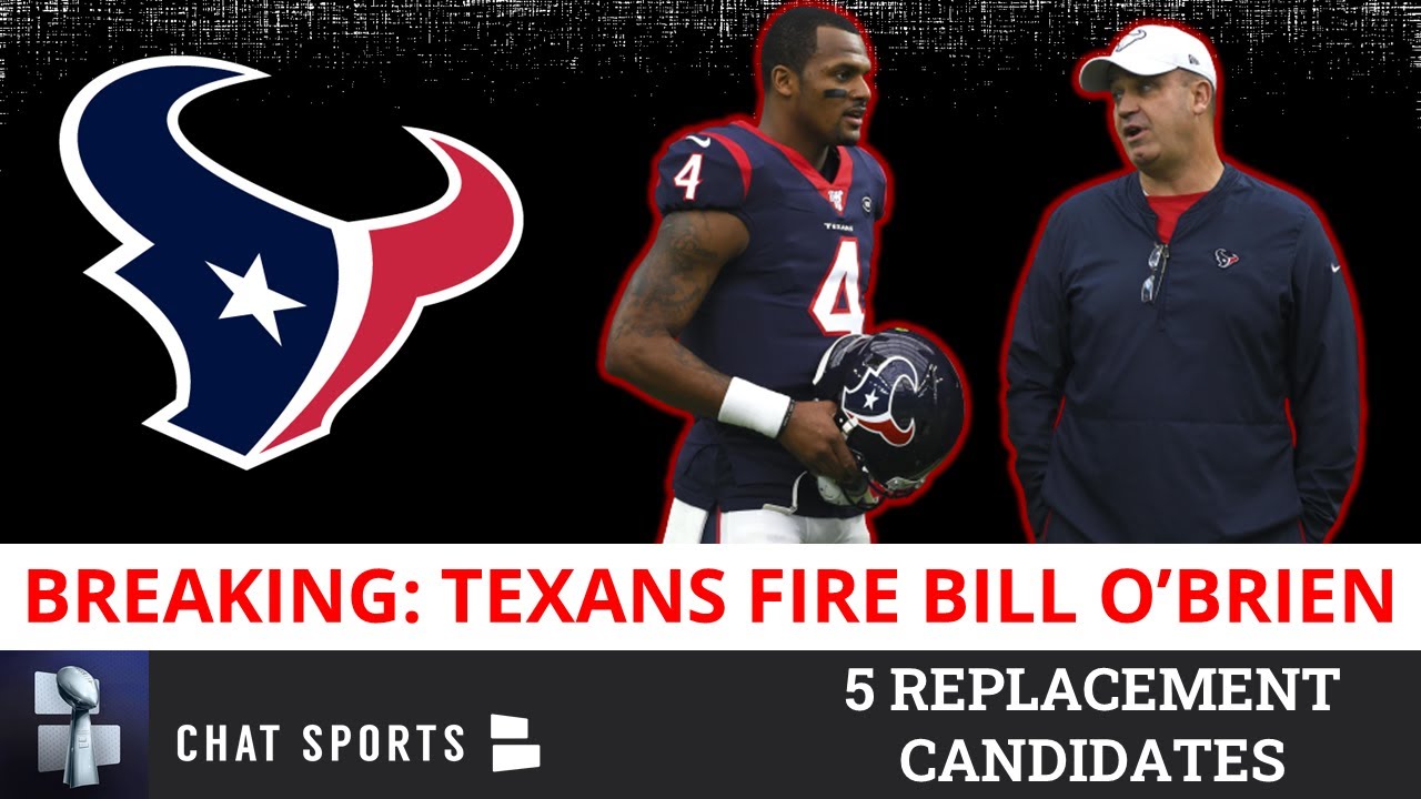 Texans fire Bill O'Brien as general manager, head coach