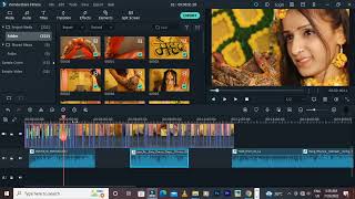 Wedding Video Editing Full Tutorial In Hindi Using Wonder Share Filmora.Haldi ceremony video editing screenshot 4